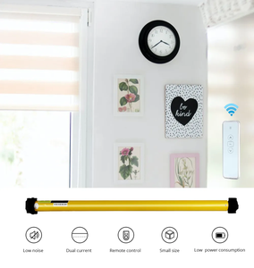 Nhà thông minh RF433 điện cơ giới <span class=keywords><strong>Windows</strong></span> ống lăn Shades 36mm ống rèm tự động rèm cửa điều khiển từ xa rèm - Product Image 3