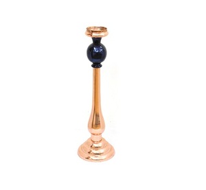 Contemporary Hollow Design Metal Candle Holder with Cylindrical Glass <b>Cover</b> for Elegant <b>Dining</b> <b>Table</b> Display - Product Image 4