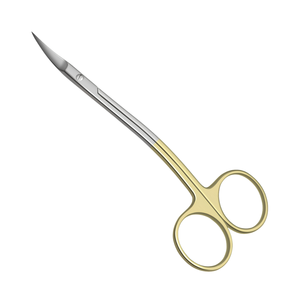 Ciseaux chirurgicaux ophtalmiques professionnels manuels TC La Grange en acier inoxydable, certifiés CE, ensemble d'instruments Ariston International - Product Image 5