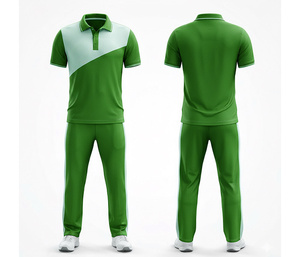 Maillot et pantalon de cricket Elite Performance avec impression par sublimation intégrale |   Vêtements de cricket pour hommes, femmes et jeunes : polo et pantalon - Product Image 3