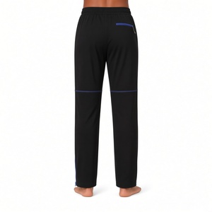 กางเกงวอร์ม Zeta Phi Beta Air Tech Fleece สำหรับผู้หญิง สีดำ สีน้ำเงินรอยัล มีกระเป๋าซิป เชือกผูกเอว ทรงจ็อกเกอร์ สำหรับชมรมนักศึกษา - Product Image 2