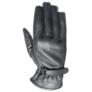 Service OEM ODM, gants de moto en cuir véritable noirs, entièrement couvrants, pour la conduite à moto, vente en gros - Product Image 2