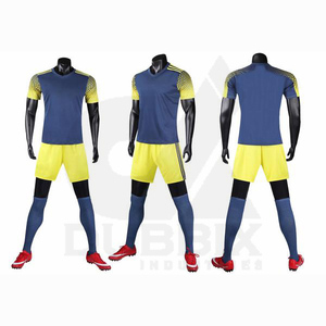 Men's Soccer Jersey Set Orange Black Striped Short Sleeve Moisture Wicking Polyester Uniform All Seasons <b>Athletic</b> Fit - Product Image 2