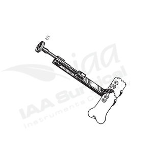 Pinzas Quirúrgicas de Acero Inoxidable IAA, Instrumento Ortopédico Manual, Certificado CE Clase I, Uso General en Cirugía - Product Image 3