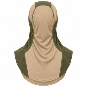 Hiyab Deportivo para Correr y Hacer Senderismo, con Estampado Topográfico, Protección UV, Pañuelo Deportivo Modesto - Product Image 2