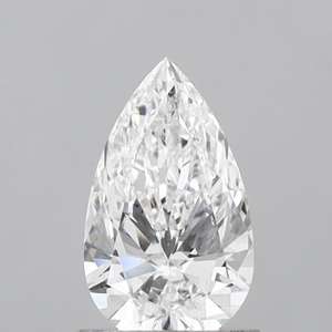 เพชรทรงลูกแพร์ 1.01 กะรัต เจียระไนแบบบริลเลียนท์ เพาะเลี้ยงในห้องปฏิบัติการ สี D ความสะอาดระดับ IF ขัดเงาอย่างดี ผ่านการรับรองจาก IGI สำหรับเครื่องประดับชั้นดี - Product Image 1