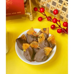 ผลไม้เมืองร้อนอบแห้งพร้อมช็อคโกแลตเข้มขนมผลไม้เพื่อสุขภาพที่มาจากเวียดนาม - Product Image 4