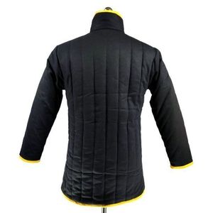 Chaqueta Medieval Negra de Invierno para Adultos Unisex, Hecha a Mano, de Alta Calidad, con Manga Larga y Relleno de Algodón, para Halloween - Product Image 5