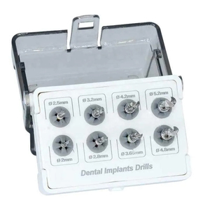 Fresas dentales, kit de taladros quirúrgicos para implantes dentales, kit de extracción de tornillos de implantes dentales, instrumentos para puente óseo - Product Image 6