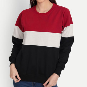 เสื้อสเวตเชิ้ตผู้หญิงทรงปกติ เสื้อสเวตเชิ้ตผู้หญิงผ้าเนื้อนุ่มสำหรับสวมใส่ลำลองและสวมใส่สบายทุกวัน - Product Image 1