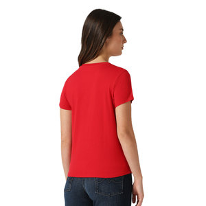 T-shirt pour femme, choix idéal pour les décontractées, doux, flexible, haute densité, coutures soignées, confort quotidien, design chic et tendance - Product Image 3