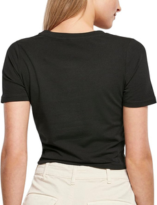 Camiseta Corta Unisex Personalizada, Ecológica, de Corte Regular, al por Mayor, de Poliéster/Algodón, Color Personalizado, Cuello Redondo - Product Image 6