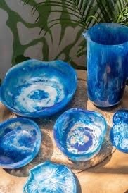 Cuencos de Resina de Diseño ILAHI, Desechables, Ecológicos, Resistentes a las Manchas, Cantidad Personalizada, para Fiestas, Pasteles, Arroz, Múltiples Colores, Modernos y Elegantes - Product Image 1
