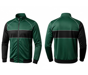 <b>Lightweight</b> Sublimation Zip-Up <b>Jacket</b> <b>Running</b> and Fitness Wear Warm Breathable Quick Dry | Sizes Men Women Youth - Product Image 2
