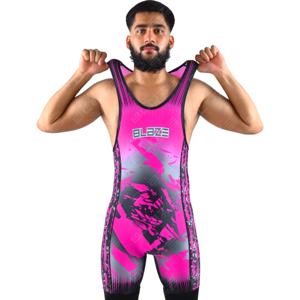 Camiseta de lucha libre juvenil sublimación con camiseta de uniforme de lucha libre para hombres Camiseta DE LUCHA personalizada OEM para hombres - Product Image 1