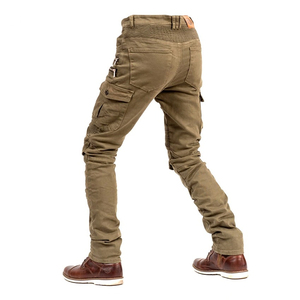 Pantalon de moto unisexe, jean moto respirant avec protection en Kevlar pour la conduite, le tourisme, les motos tout-terrain et le motocross - Product Image 5