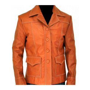 Chaqueta de Cuero para Mujer con Estilo Moderno, Cuero Genuino y MOQ Flexible Disponible - Product Image 6