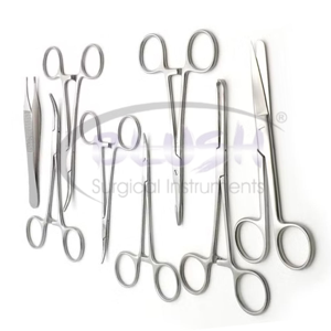 Reusable Steel Surgery Spay Neuter Pack Complete Veterinary Sterilization Instrument Set Safe Minimally By <b>Blush</b> Surgical - Product Image 1