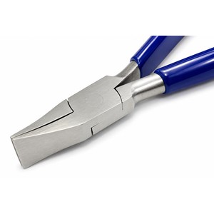 Pince à bec de canard à mâchoires larges et plates 150 mm, outil de pliage et de façonnage de fil pour la fabrication de bijoux ZetomedPro - Product Image 2