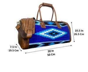 Nouveau design de couverture de selle tendance Sac de sport avec logo personnalisé en cuir véritable de qualité supérieure Sac de voyage pour hommes et femmes - Product Image 2