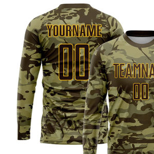 Camiseta de Fútbol de Manga Larga Premium BAND BROTHERS, Transpirable, de Secado Rápido, para Entrenamiento Deportivo, con Logotipo Personalizado, de Poliéster - Product Image 2