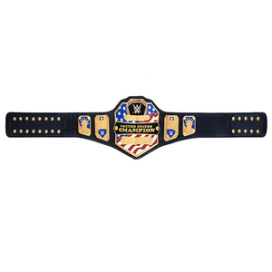 เข็มขัดแชมป์ WWE World Heavyweight Championship เข็มขัดแชมป์โลกเฮฟวี่เวทสีทองขนาดใหญ่ เข็มขัดมวยปล้ำขนาด 4 มม. สำหรับผู้ใหญ่ เข็มขัดแชมป์ WWE - Product Image 4