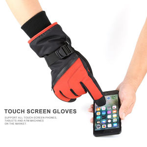 Guantes de esquí impermeables con pantalla táctil para invierno, con cremallera, para hombre y mujer, antideslizantes en la palma, personalizables, OEM, con elementos personalizados. - Product Image 5