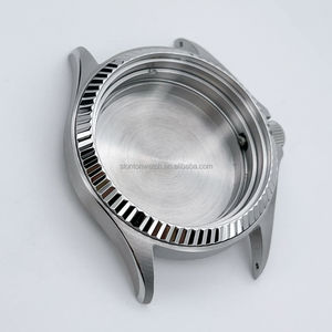 Vente chaude Usine Personnalisé <span class=keywords><strong>Diver</strong></span> <span class=keywords><strong>38mm</strong></span> Boîtier de Montre pour <span class=keywords><strong>Seiko</strong></span> Mod NH34 NH35 NH36 et 28.5 Cadran Pièces de Montre - Product Image 2