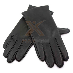Gants en cuir pakistanais de qualité supérieure - Mode, hiver, décontractés, voyage, extérieur, compatibles écran tactile et doublure en laine - En stock - Product Image 2