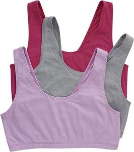 Bralette Calm Harmony para Mujer, Tejido Suave, Material de Alta Elasticidad, Contorno Suave, Soporte Equilibrado, Transpirable, Sensación Agradable en la Piel - Product Image 1