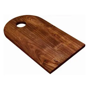 Durable Designed Flat And Smooth Chopping Board Home Decor Onion Cutting Board Handcrafted Portable Paddle With Hanging Handle