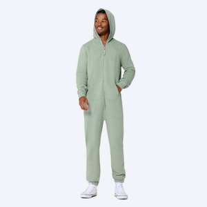 Factory <b>Man</b> <b>Onesie</b> Fleece Hooded Jumpsuit Warm Winter Pajama Sleepwear <b>Man</b> <b>Onesie</b> Casual Full Body Lounge Adult Soft - Product Image 1