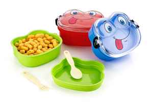 Round Cartoon Portable Children's <b>Lunch</b> <b>Box</b> Portable Multi-Layer Student <b>Lunch</b> <b>Box</b> Wholesale Heated <b>Lunch</b> <b>Box</b> - Product Image 2