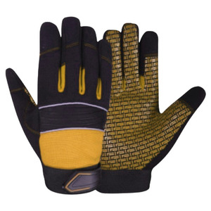 ถุงมือทำงานแบบหนาพิเศษ ยี่ห้ออมารา เสริมความแข็งแรงด้วยยางลาเท็กซ์ เคลือบหนังสังเคราะห์ ป้องกันมือสำหรับงานอุตสาหกรรม - Product Image 4