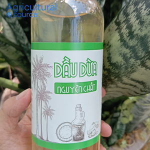 High Quality Pure Natural Extra Virgin <b>Coconut</b> Oil From Vietnam 250ml Unrefined Highest Grade Ideal For Culinary Use Export OEM - Product Image 1