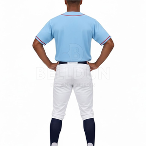 Customized Color Baseball Uniform Premium Quality Bulk Quantity Low MOQ Baseball Uniform For Sports Wear - Product Image 2