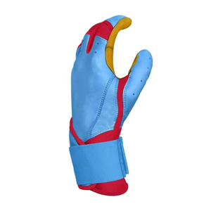 Baseball Batting Gloves High Grip Leather Palm Breathable Lightweight Gloves for Players Training OEM Bulk Supply - Product Image 5