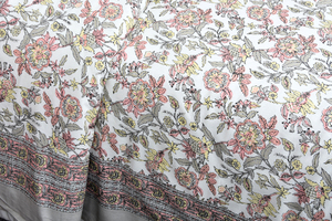 Drap plat de qualité supérieure en coton imprimé de Jaipur, 200 fils, toutes saisons, écologique, doux pour la peau, durable, lavable et respirant, taille complète - Product Image 4
