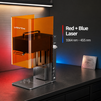 Mesin Ukir Sumber Laser Ganda untuk Studio Kecil DIY Perhiasan Emas Perak Tembaga Baja Tahan Karat Hadiah Kustom Pribadi