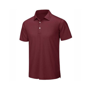 Polo homme uni de fabrication professionnelle, coupe ajustée, respirant, haute qualité, pour un usage décontracté. - Product Image 6