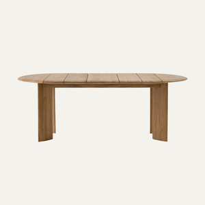 Mesa de Exterior Contemporánea de Madera de Teca Sólida para Muebles de Hotel o Villa - Product Image 2