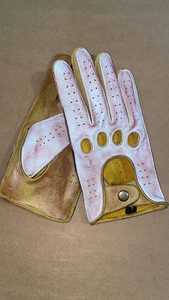 Guantes de Cuero Rosa para Ciclismo, Térmicos, Transpirables, Ecológicos, con Pantalla Táctil, Estilo Liso, Casuales, para Primavera/Verano, Sin Forro - Product Image 5