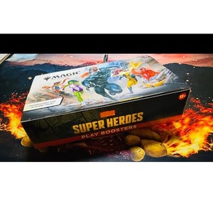 Genuine_<b>MAGIC</b> Th.e GATHERING(M T G) Super-Heroes Play Boosters <b>Box</b> - Product Image 2