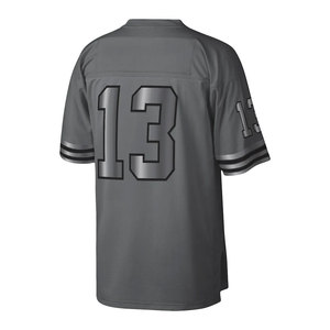 Maillot de football américain à manches courtes imprimé par sublimation personnalisé pour l'entraînement, respirant, séchage rapide, unisexe, faible MOQ - Product Image 3