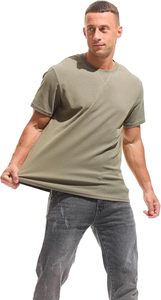 Camiseta de Manga Corta para Hombre, Estampado por Sublimación en Blanco y Negro, Corte Regular, Secado Rápido, Deportiva, Cuello Redondo, Tejido de Punto, Sólida, Informal, Transpirable - Product Image 3