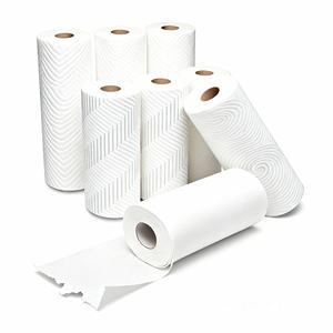 Rollos de Papel de Cocina Resistentes para Limpiar Derrames, Material Resistente al Agua, Ideal para Cocinas Concurridas, Se Acepta OEM - Product Image 5