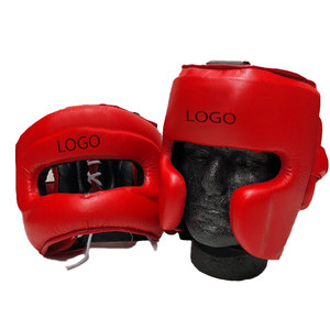 Casque de boxe de haute qualité, écologique, respirant, en cuir de vache, pour l'entraînement, casque de boxe personnalisé - Product Image 1