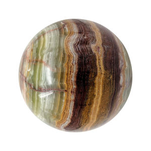 2026 Vente en gros de grandes dalles modernes et antiques en onyx et pierre naturelle de luxe, polies en forme de boule, pour usage en cuisine, personnalisables, de meilleure qualité - Product Image 6