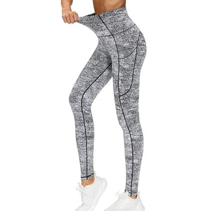 Best Material Breathable Women's Fitness <b>Leggings</b> <b>With</b> <b>Pockets</b> Wholesale Sportswear Printed Runners' Clothing for Ladies - Product Image 1