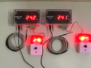 Pantalla LED de Temperatura Industrial para Centro de Datos - Software SCADA Gratuito con Modbus RS485 |   AT-TMS3.1- Disponible para OEM - Product Image 4